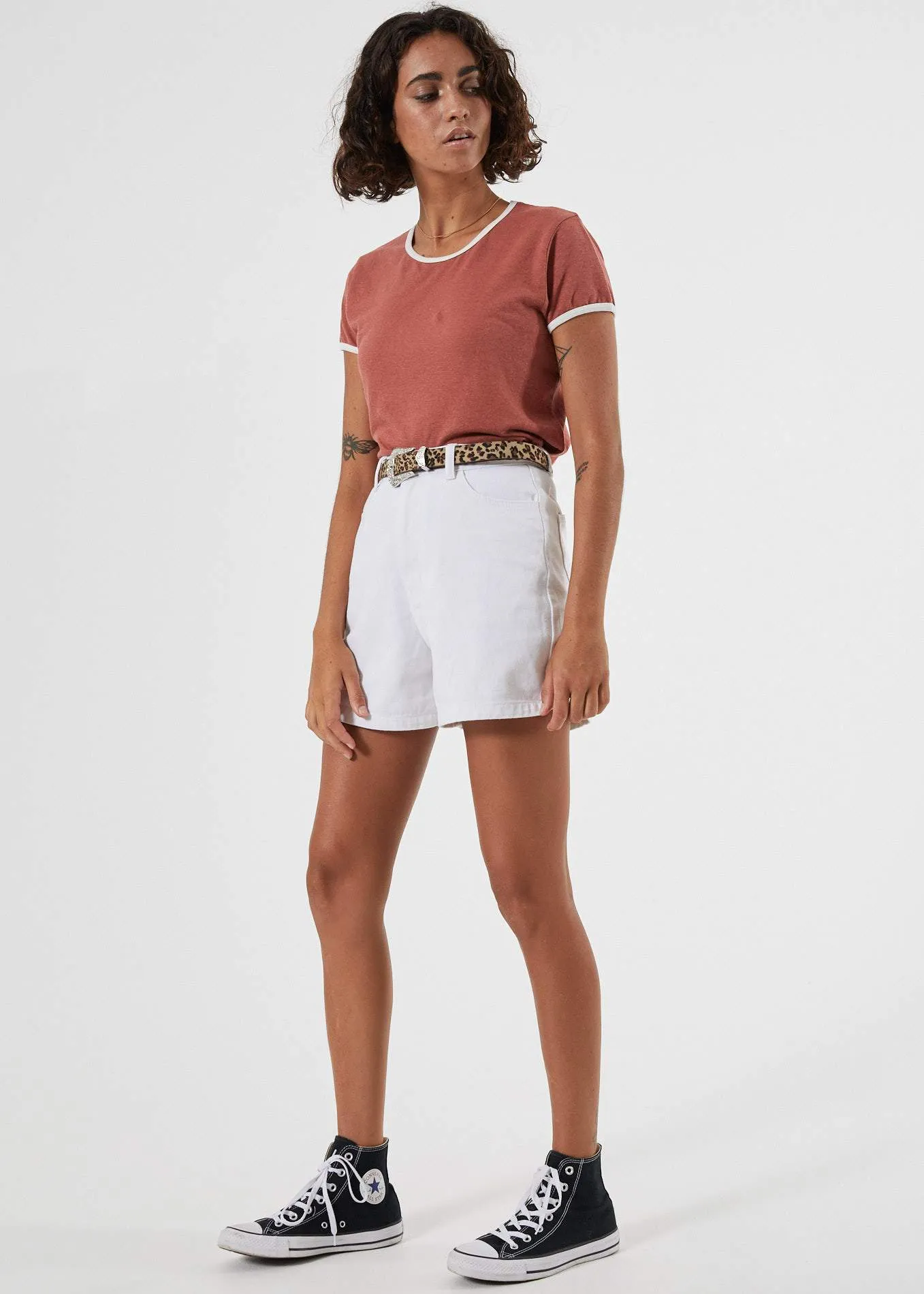 Afends Womens Seventy Threes - Denim Short