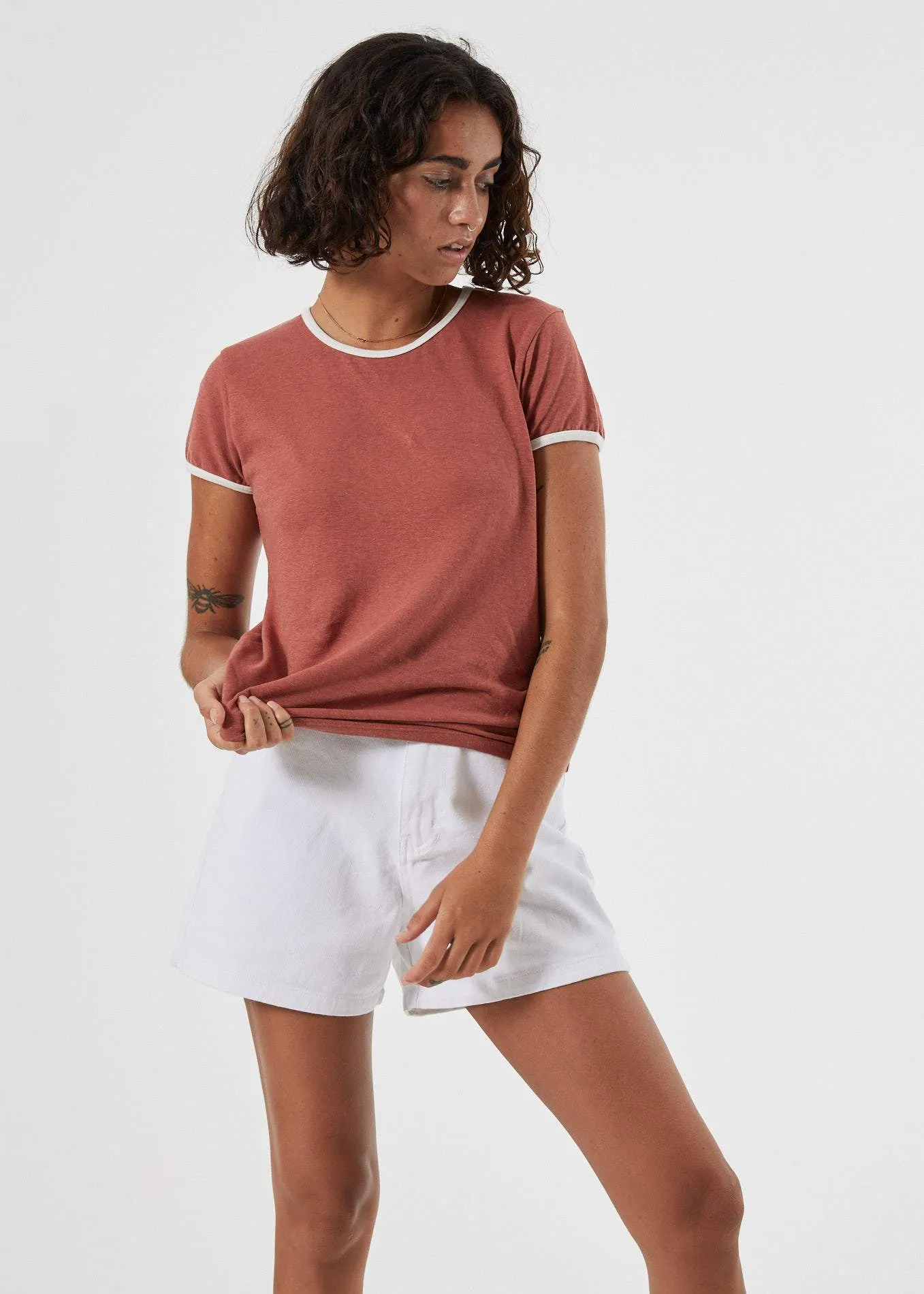 Afends Womens Seventy Threes - Denim Short