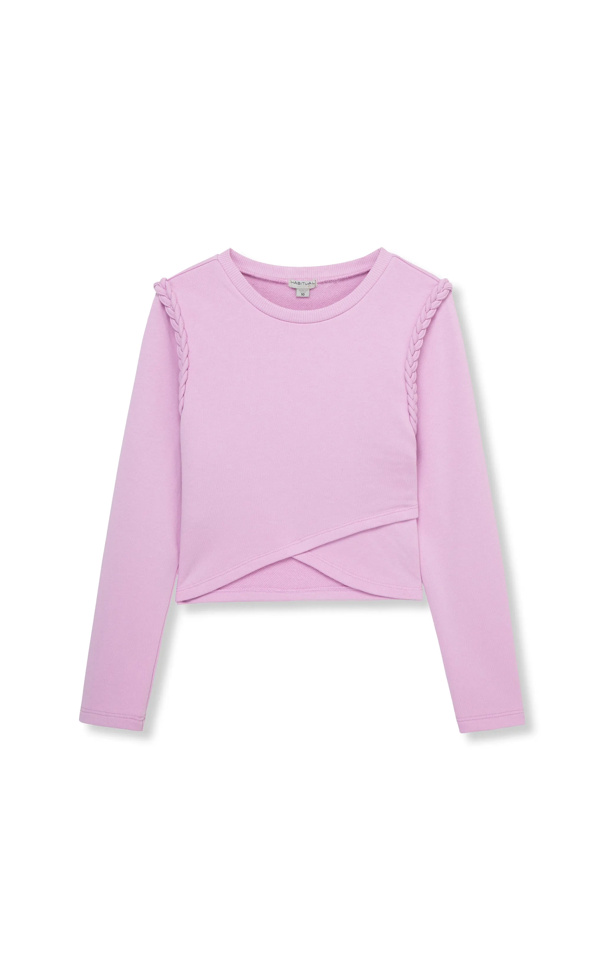 Braided Trim Crossover Top | 7-16