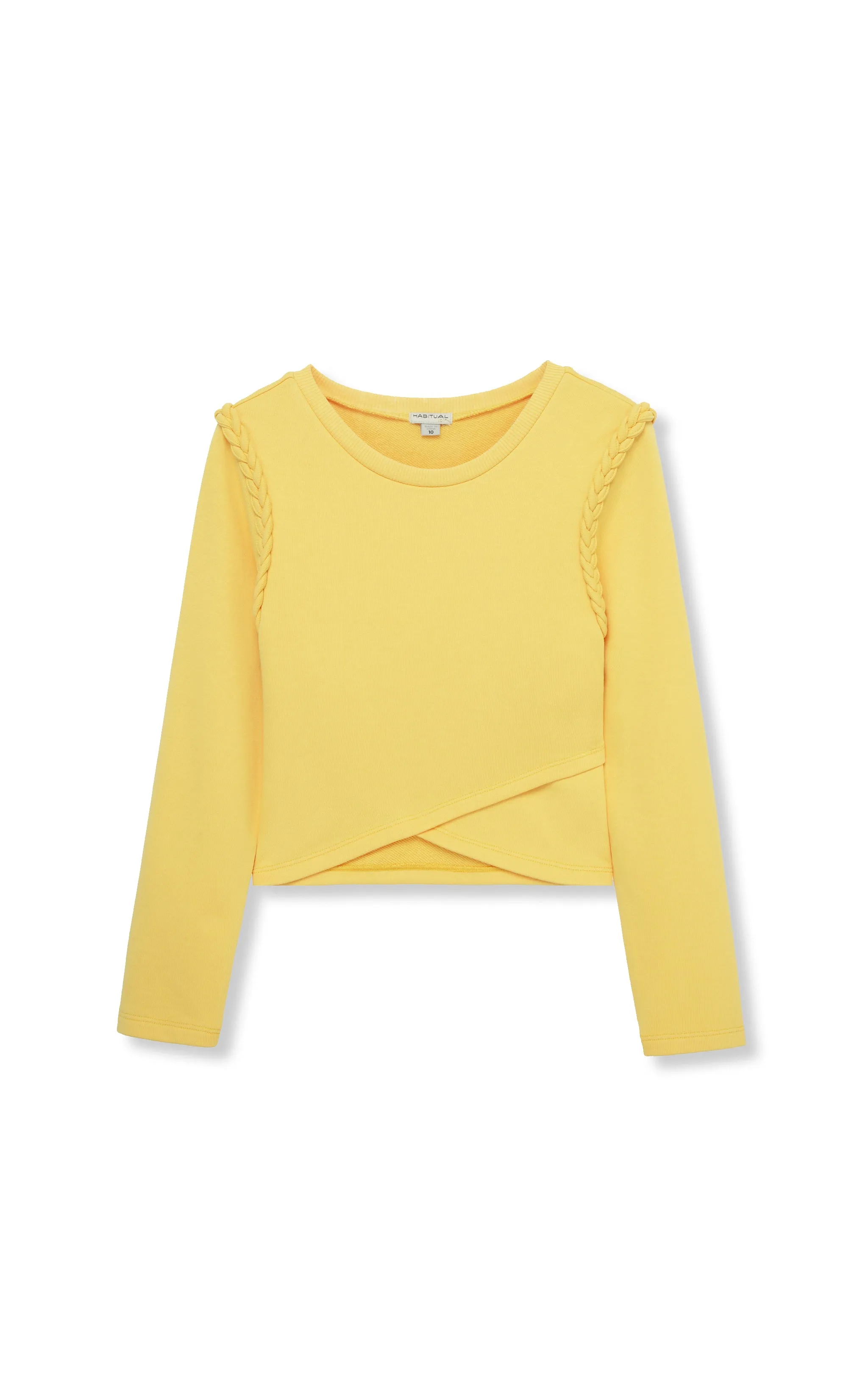 Braided Trim Crossover Top | 7-16