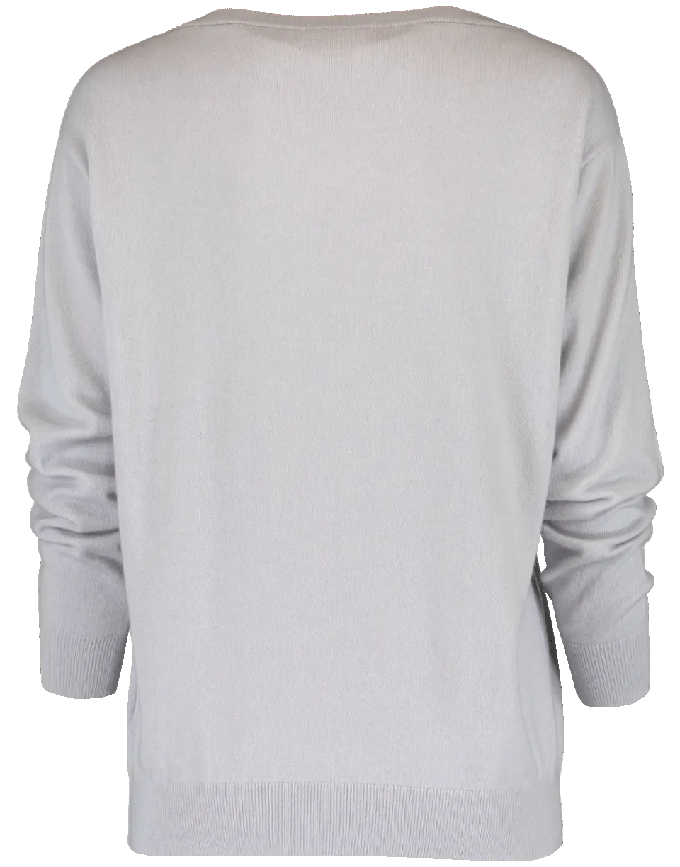 Cashmere V-Neck Pullover