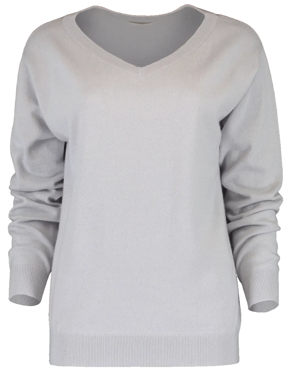 Cashmere V-Neck Pullover