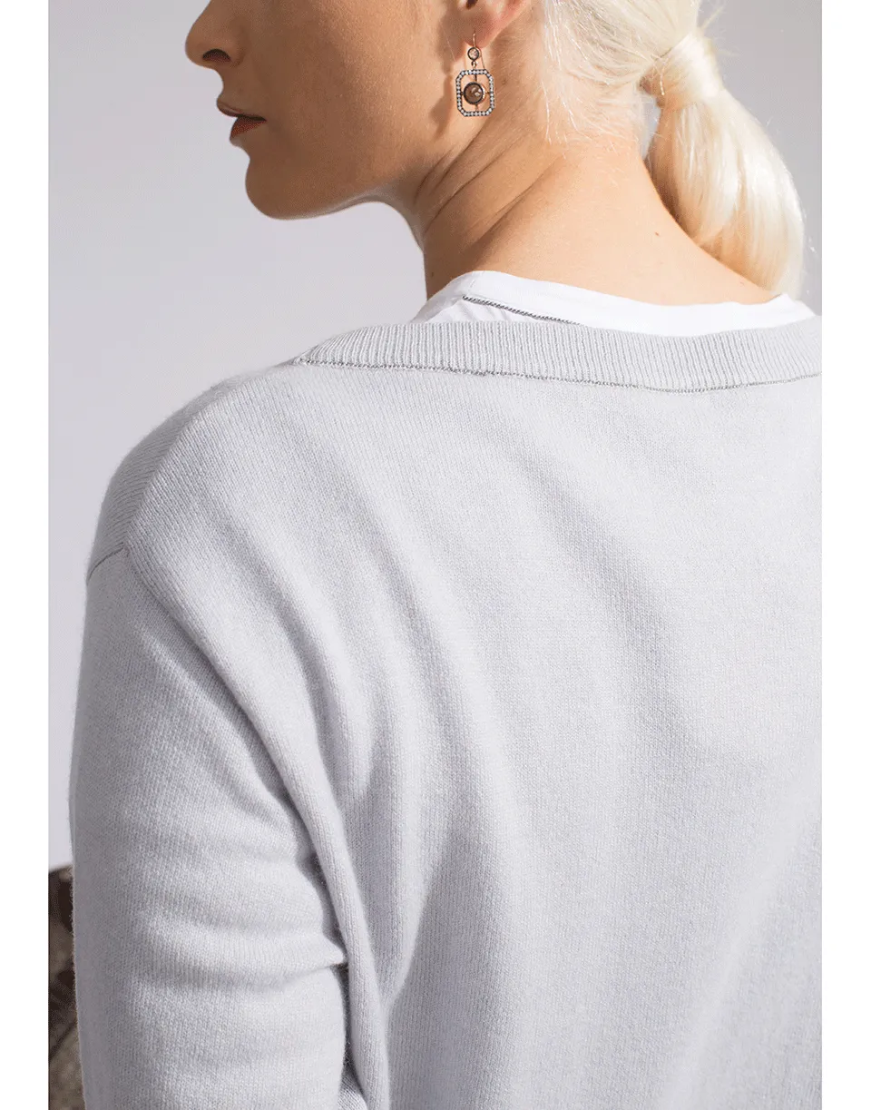 Cashmere V-Neck Pullover