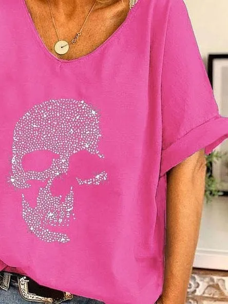 Casual One-Shoulder Top