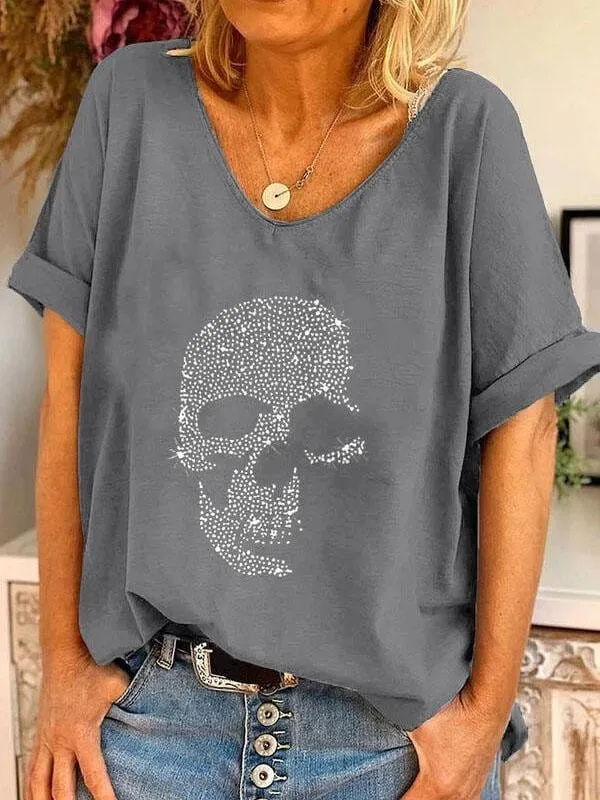 Casual One-Shoulder Top