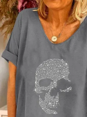 Casual One-Shoulder Top