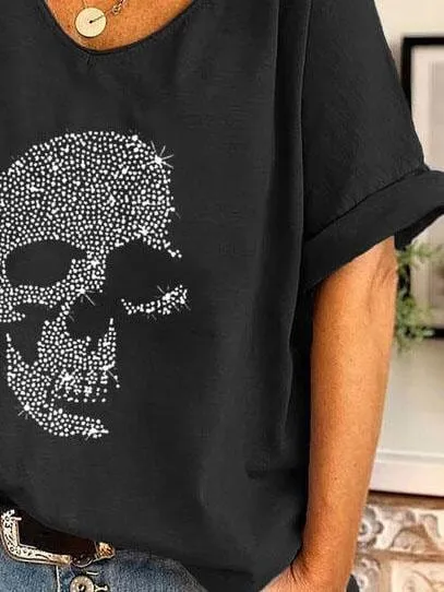 Casual One-Shoulder Top