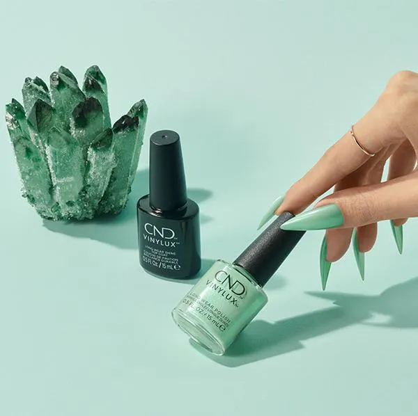 CND - Vinylux Topcoat & Mint & Meditation 0.5 oz - #441