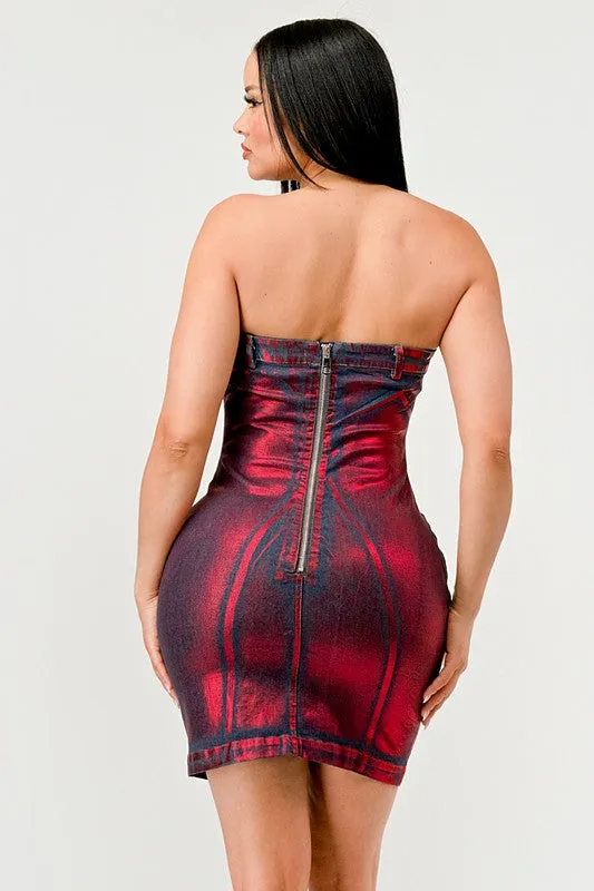 Hellcat Denim Mini Dress