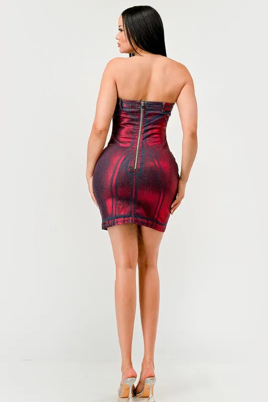 Hellcat Denim Mini Dress