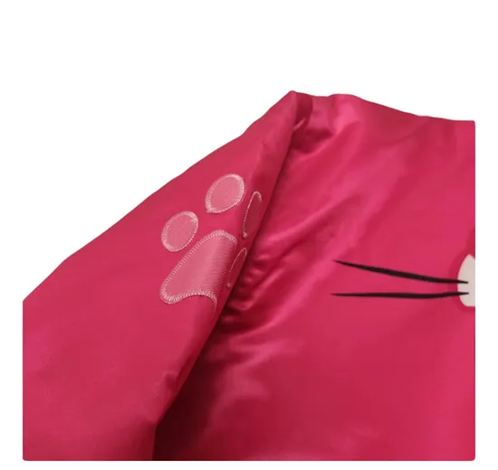 HOPO PINKA PANTHER CARTOON PRINT CASUAL BOMBER JACKET