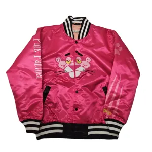 HOPO PINKA PANTHER CARTOON PRINT CASUAL BOMBER JACKET