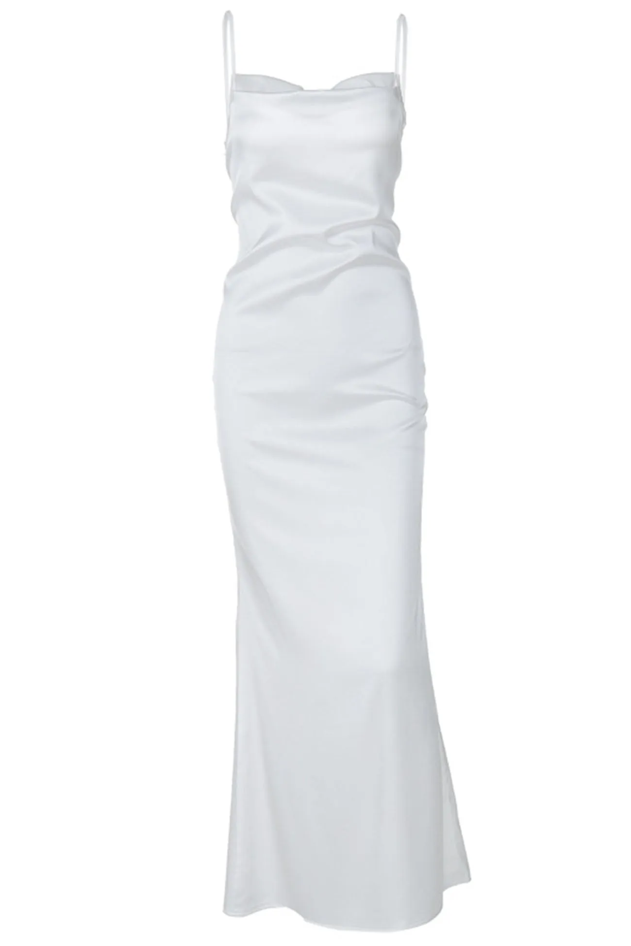Ivyshape | Back Lace-Up Bodycon Cami Dress
