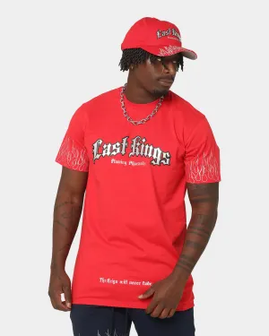 Last Kings Flaming Pharaohs Short Sleeve T-Shirt Red