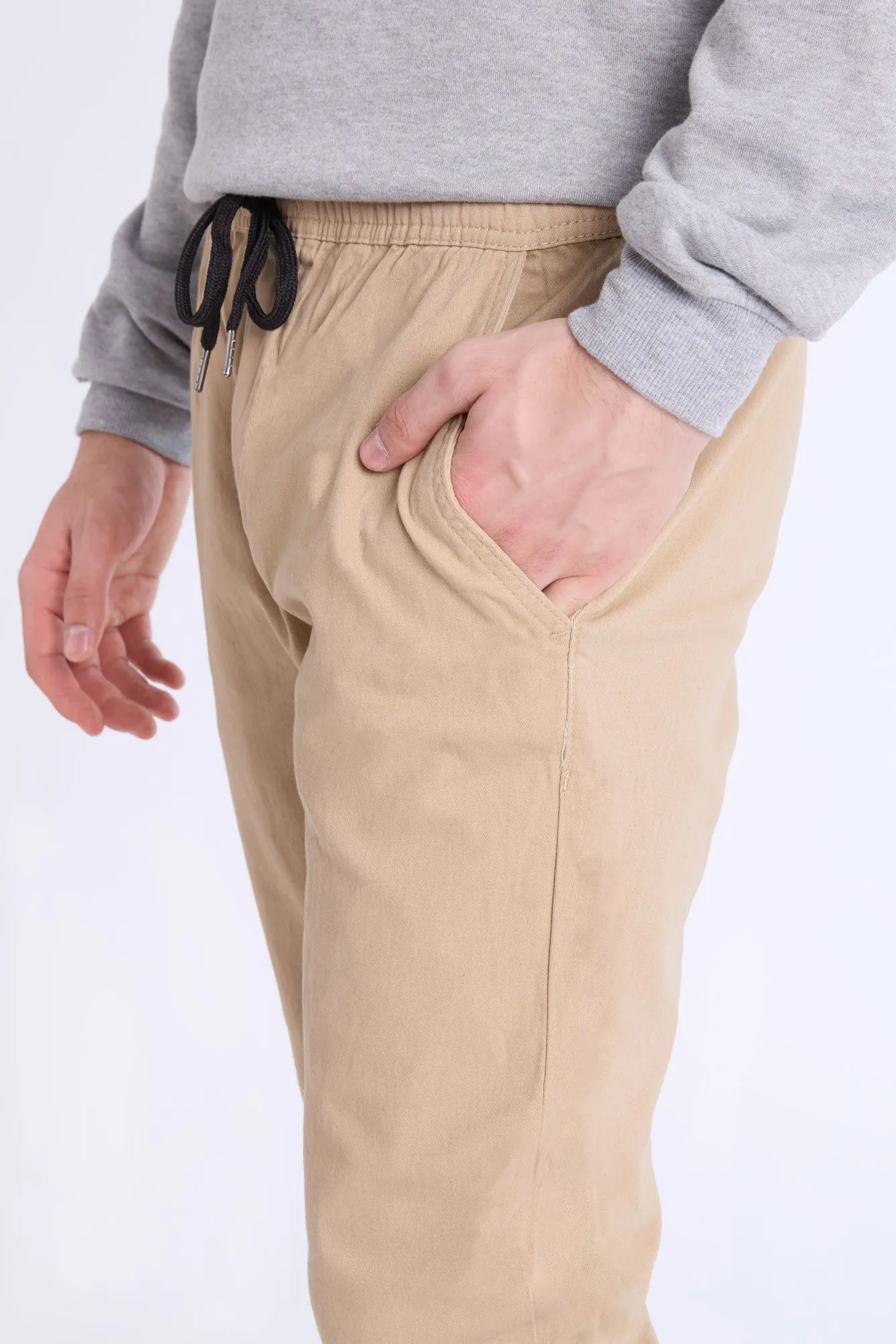 Mens Basic Twill Jogger