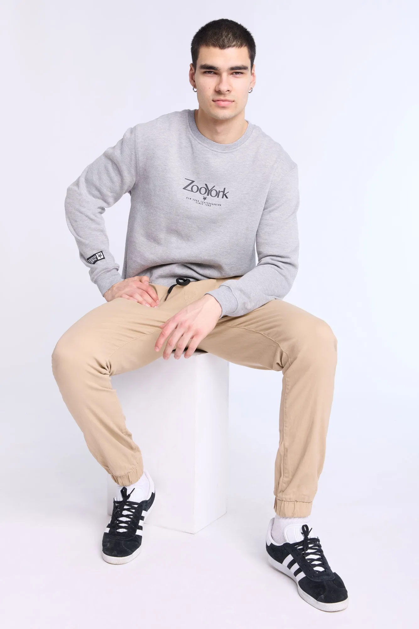Mens Basic Twill Jogger