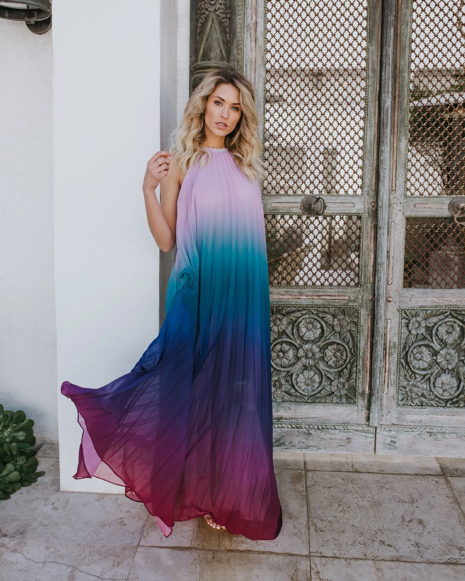TastyHottie - Casual Sundress Summer Long Maxi Streetwear Ombre Dress
