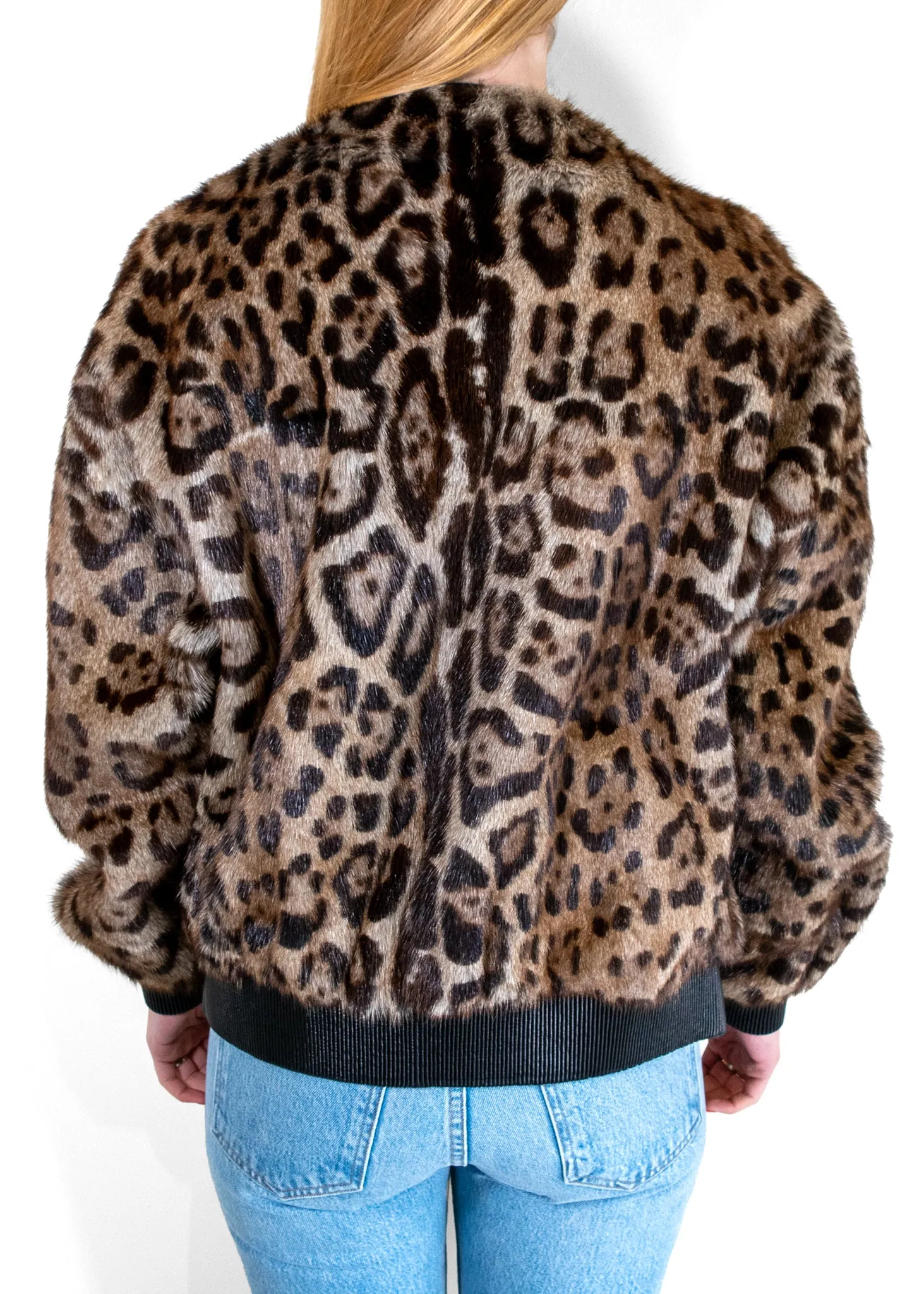 Tom Ford Leopard Print Bomber