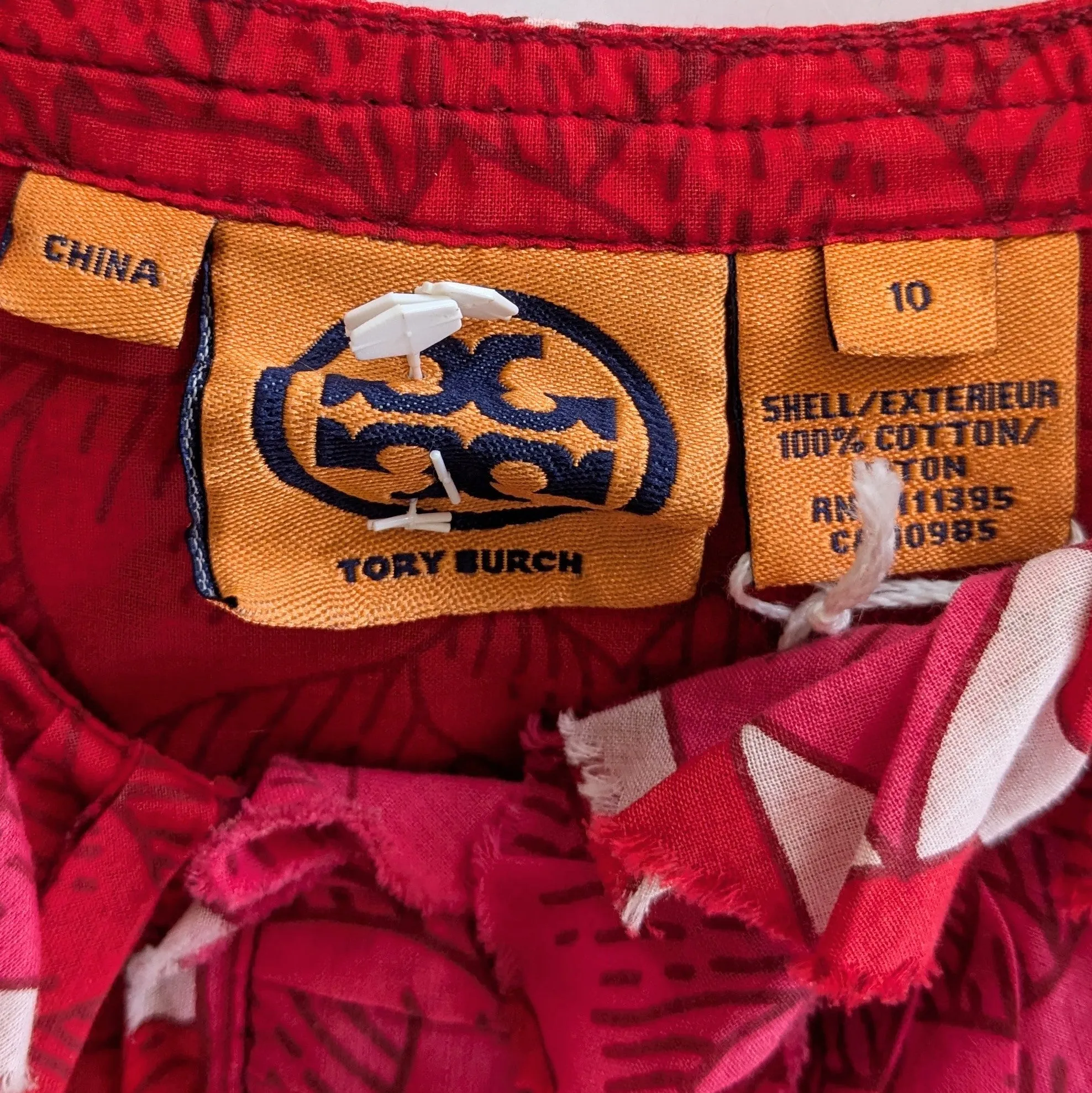 Tory Burch Sleeveless Blouse Size 10